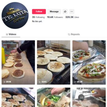 10K Fast Food TikTok Account for sale