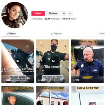28K Police Clips TikTok Account for sale