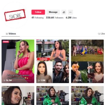 330K Influencer Entertainment Tiktok Account for sale