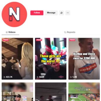 330K Nelk Pranks Entertainment Tiktok Account for sale