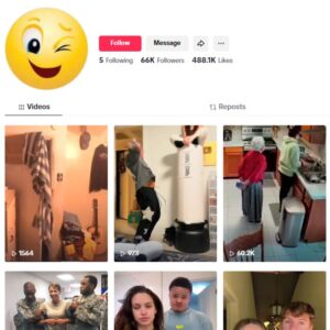 65K Funny Pranks TikTok Account for sale