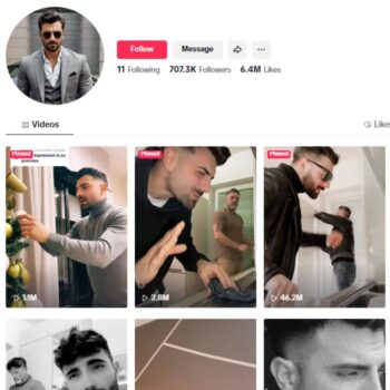 700K Male Model Tiktok Account for sale