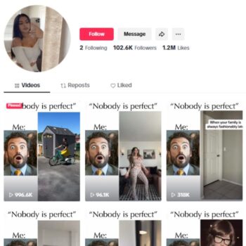 100K Dance Music Tiktok Account for sale