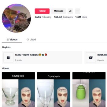 130K Entertainment Reacts TikTok Account for sale