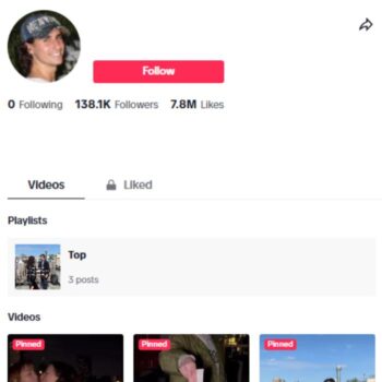 130K Influencer Funny TikTok Account for sale