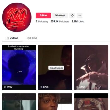 150K Music Rap Tiktok Account for sale