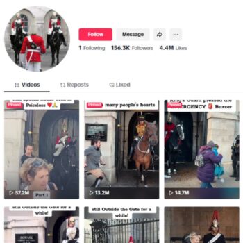 150K Royal Guards UK Tiktok Account for sale