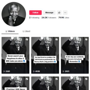 24K Entrepreneur Motivation Tiktok Account for sale