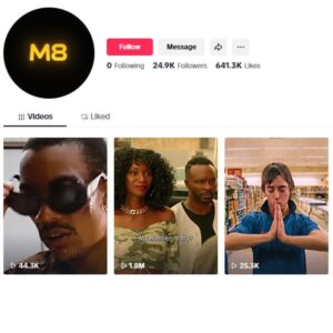 24K Viral Entertainment Tiktok Account for sale