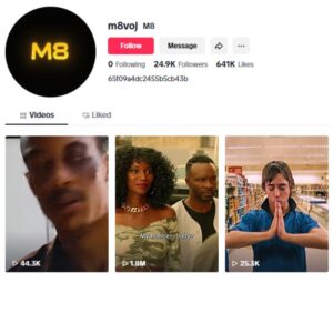 24K Viral Entertainment Tiktok Account for sale