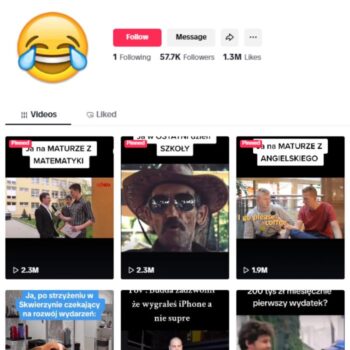 55K Funny Entertainment Tiktok Account for sale