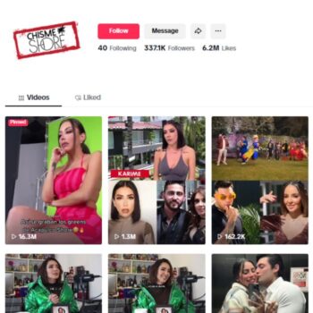 330K TV Show Entertainment Tiktok Account for sale