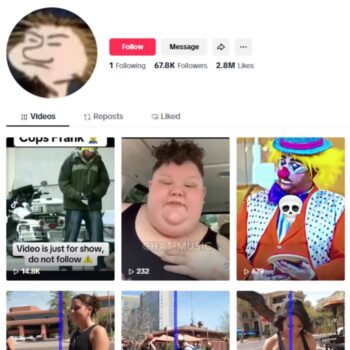 65K Memes Pranks TikTok Account for sale