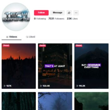 7K Relationship Quotes TikTok Account for sale