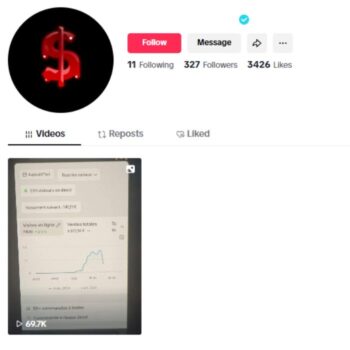 Verified Tiktok Account for sale