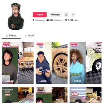 45K Funny Entertainment Tiktok Account for sale
