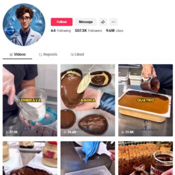 500K Food Cooking TikTok Account for sale