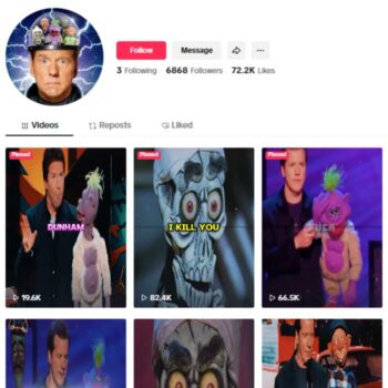 6K Funny Comedy TikTok Account for sale