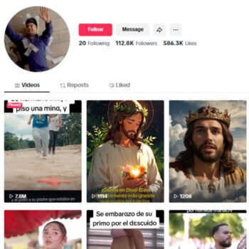 110K Entertainment TV Show TikTok Account for sale