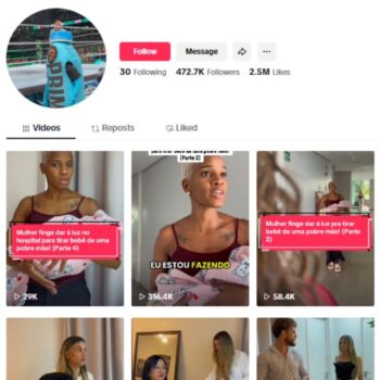 470K Influencer Couple Tiktok Account for sale