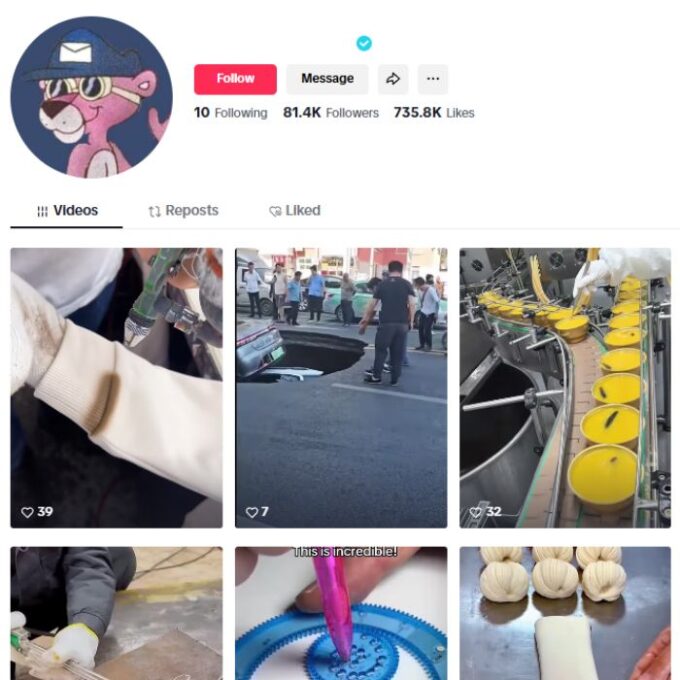 80K Verified Tiktok Account for sale