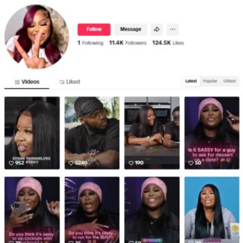 11K British Influencer TikTok Account for sale