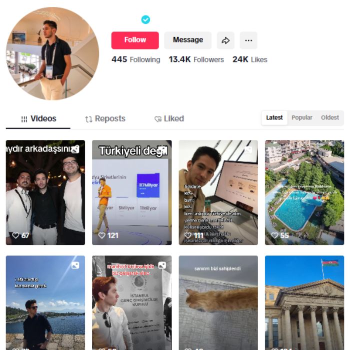 13K Verified Tiktok Account for sale