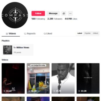 2.1M Business Motivation Tiktok Account for sale