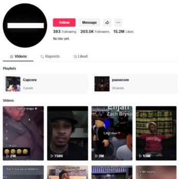 200K Memes Funny Videos TikTok Account for sale