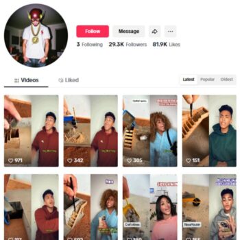 29K Entertainment Viral Tiktok Account for sale