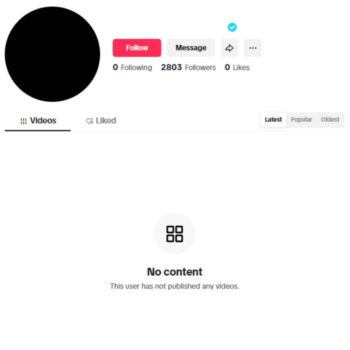 2K Verified Tiktok Account for sale