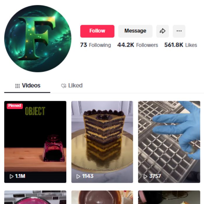 44K Quizzes Narration TikTok Account for sale