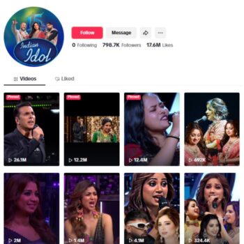 790K Music Singing Tiktok Account for sale