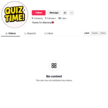 CPB Monetized TikTok Account for sale