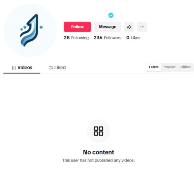 Verified Tiktok Account for sale