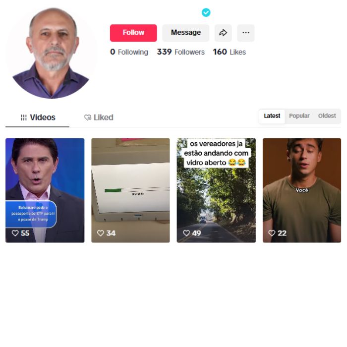 Verified Tiktok Account for sale