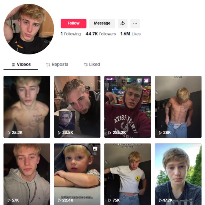44K Male Influencer Account for sale