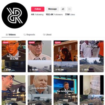 100K Motivation Money Tiktok Account for sale