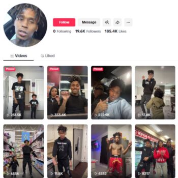 19K American Influencer TikTok Account for sale