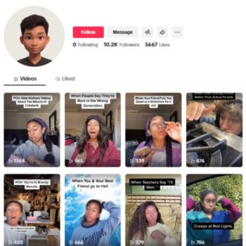 10K Influencer Funny TikTok Account for sale