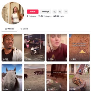 11K Entertainment Vlogs TikTok Account for sale