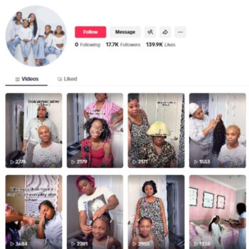 17K Family Vlog Entertainment Tiktok Account for sale