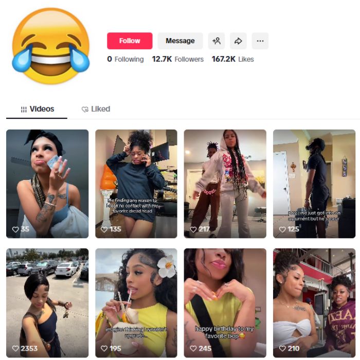 12K Trends Entertainment Tiktok Account for sale