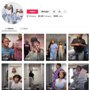 20K Entertainment Vlogs TikTok Account for sale
