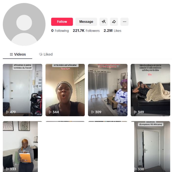 220K Funny Comedy Humor Tiktok Account for sale