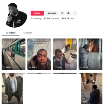 22K Influencer Funny TikTok Account for sale